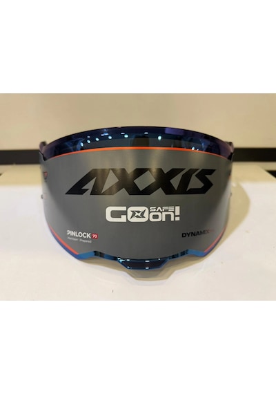 Kask Camı Axxis V-31b Blue Panther 2026 Çok Renkli