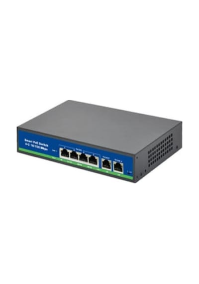 İss-4026p 24 Port Poe+ 10-100 Mbps 2 Port 10-100-1000 Uplink Switch 300w