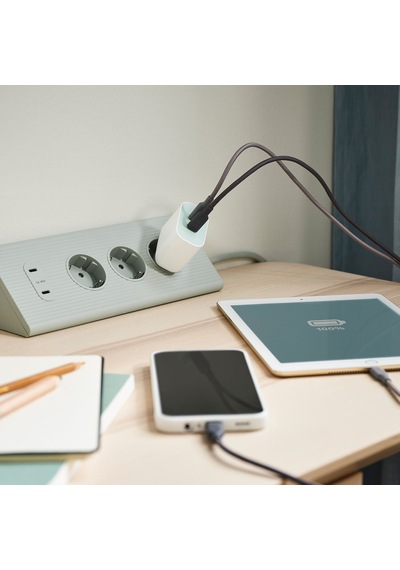 Sjöss Usb-c Girişli Şarj Aleti, Beyaz