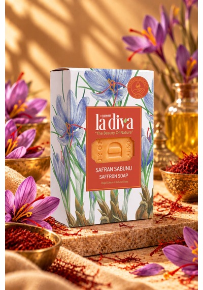 Safranlı Doğal Sabun 100 Gr
