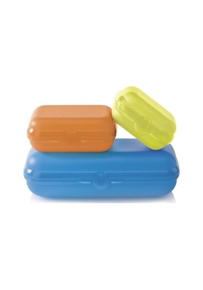 Tupperware Beslenme Kabı Istiridye 3'Lü Set 7699024973017