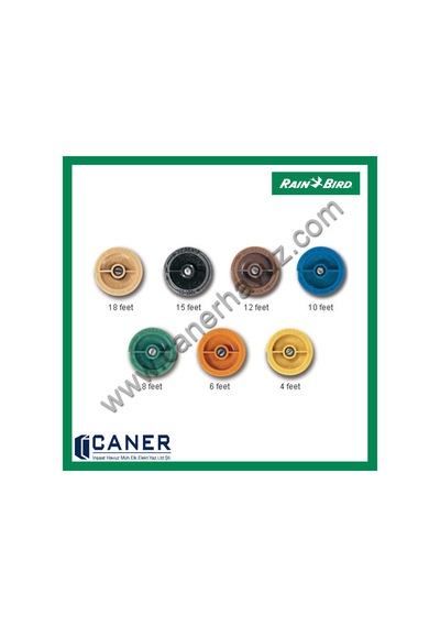 Rainbird Uni Sprey Sprink Us 408-410-412-415-418 Seçim Yapınız Us-400 Boş Gövde-Nozulsuz
