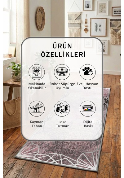 Ehl-124 Yıkanabilir Yolluk Vizon