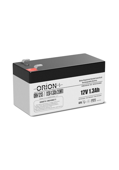 Orion 12v 1.3ah Bakımsız Kuru Akü-464