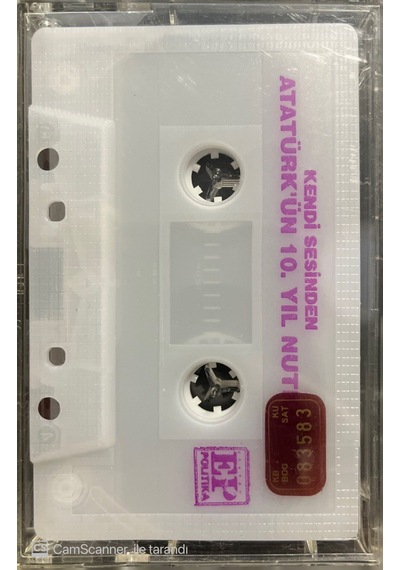 Plak Değildir Kaset Tir Kendi Sesinde Atatürk'ün 10. Yıl Nutku