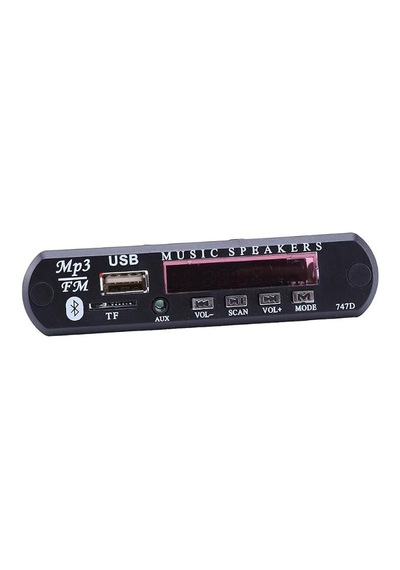 Usb-123 Araç Aux Bluetooth Çevirici Kit 12v Mikrofon Ve Konuşma Özellikli Mp3 Modülü