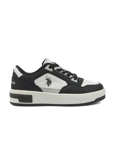 U.S. Polo Assn. U.s Polo Assn. 6p Cypher 6fx Beyaz Sıyah Kadın Sneaker Siyah