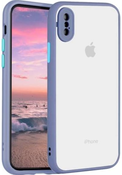 Apple Uyumlu iPhone X Xs Kilif Lens Korumali Mat Silikon Kapak 449255024