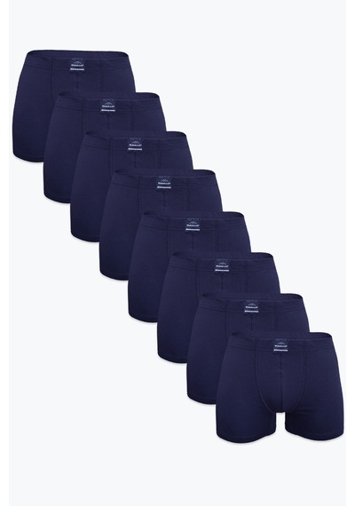 Malabadi Erkek 8'li Lacivert Premium Collection Modal Boxer 8m251