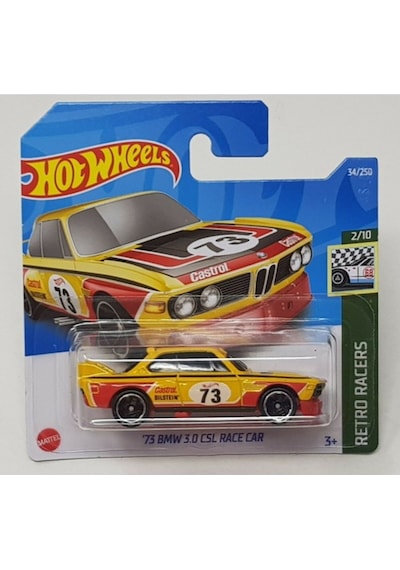 Hot Wheels Tekli Araba 73 Bmw 3.0 Csl Race Car Retro Racers Hcw51
