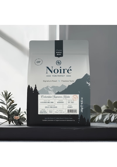 Noire Colombia Supremo Huila 250g %100 Arabica Single Origin Çekirdek