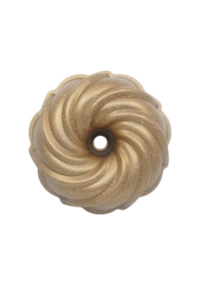 Tornado Döküm Kek Kalıbı 24cm Gold Gold