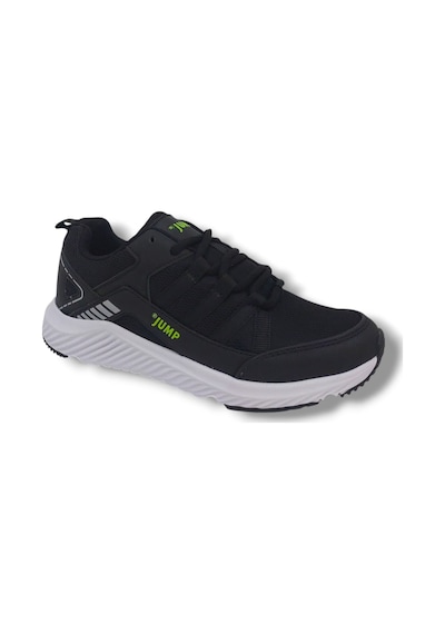 Jump 24865 Unisex Siyah Memory Taban Sneaker Günlük Spor Ayakkabı Siyah