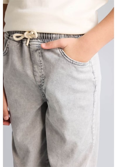Defacto Regular Fıt Düz Paça Jean Pantolon Erkek Çocuk G7594a826spnm55 Gri-nm55