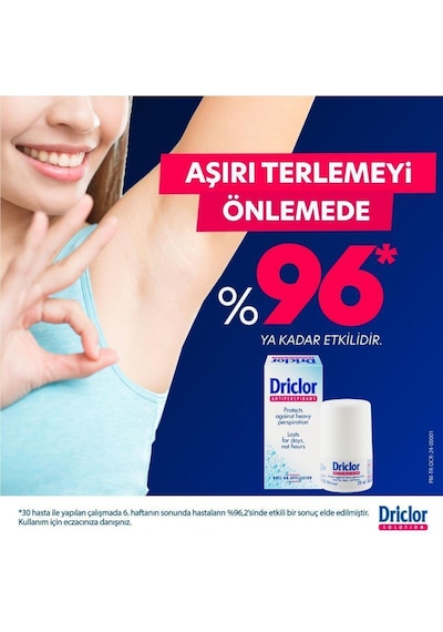 Aşırı Terleme Önleyici Antiperspirant Roll-on 20ml