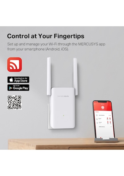 Mercusys Me70X AX1800 Wi-fi 6 Menzil Genişletici