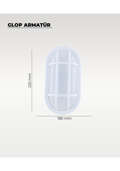 30w Meda Led Armatür Beyaz Kasa 3200k Sarı Işık Beyaz