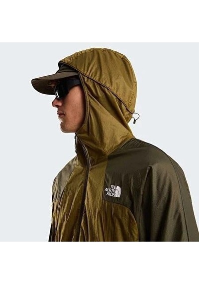 The North Face M Rıdgelıte Futurefleece Wınd Erkek Ceket Nf0a8es6jv41 Cedar/new Taupe Green