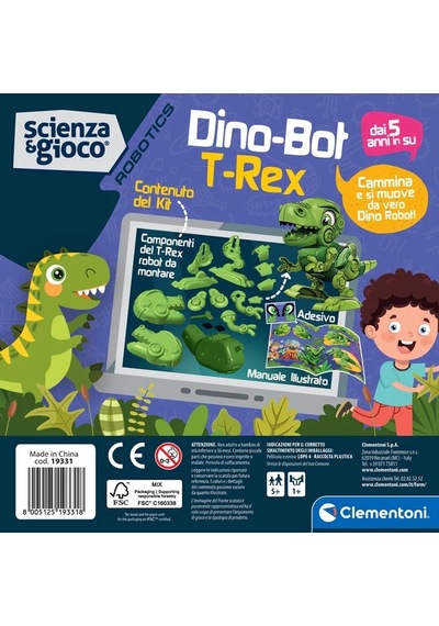 75073 Robotik Laboratuvarı - Dinobot T-rex +5 Yaş