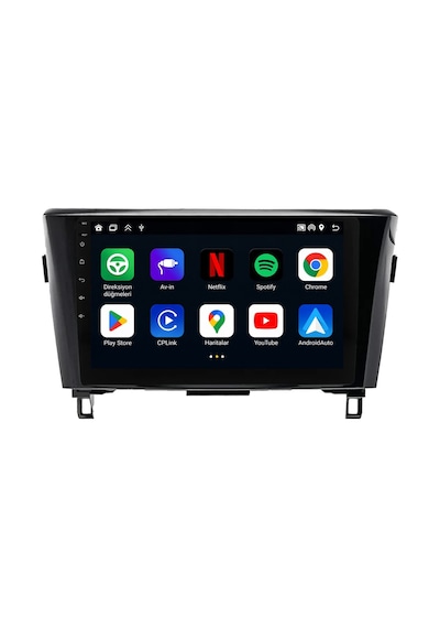 Nissan Qashqai Android Multimedya 2014-2020 360 Kamera Carplay Android Auto 4gb Ram 64gb 9"