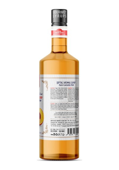 Nish Şeftali Aromalı Şurup 700 Ml - Pet Şişe