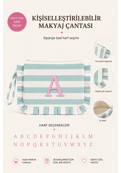 Beige & Stone Kişiye Özel Harf Detaylı Mavi Çizgili 17x29 Cm Volanlı Clutch & Portföy Çanta Kadın El Çantası Mavi - 896008664 Mavi Beige & Stone Kişiye Özel Harf Detaylı Mavi Çizgili 17x29 Cm Volanlı Clutch & Portföy Çanta Kadın El Çantası Mavi - 896008664 Mavi