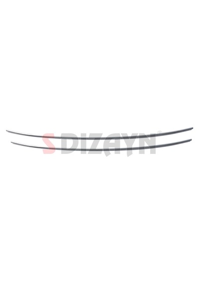 S-Dizayn Vw Jetta Krom Ön Tampon Çıta 2 Prç 2011-2014