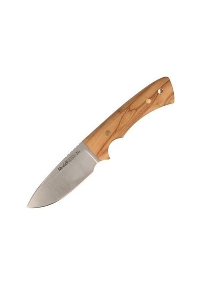 Muela Rhino-9.Ol Rhino Serisi Zeytin Ağacı Saplı Kamp Bıçak Kahverengi