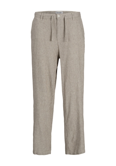 Jack & Jones Erkek Keten Karışımlı Chino Pantolon - Karl - 12269371 Morel