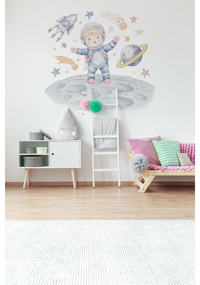 Sevimli Kaşif Temalı Çocuk Ve Bebek Odası Dekoratif Duvar Sticker Seti
