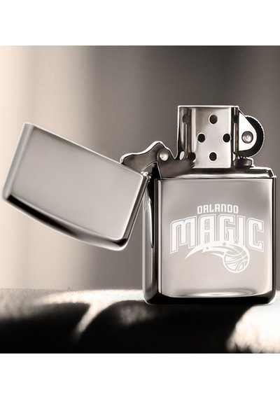 Orlando Magic Silver Benzinli Metal Çakmak
