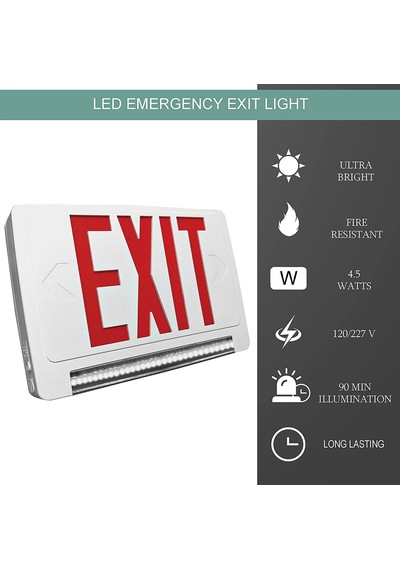 Işıklı Çıkış ,exit - Enerji Tasarruflu Led Ayarlanabilir Işık
