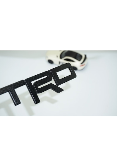 Dk Tuning Trd Bagaj Siyah Abs 3m 3d Logo Amblem Toyota İle Uyumlu