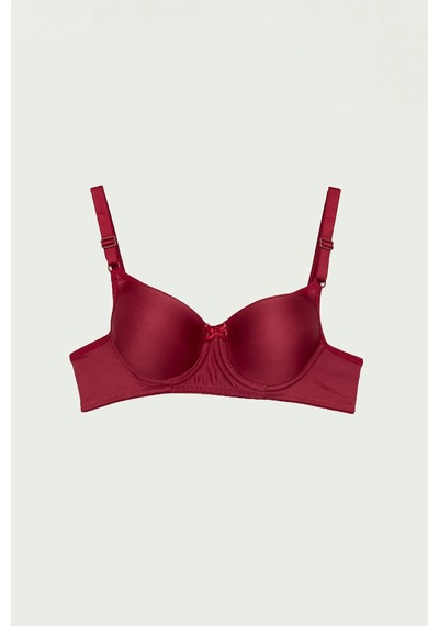 Fullamoda Desteksiz Telli Sütyen 24mıcg631214474-bordo Bordo