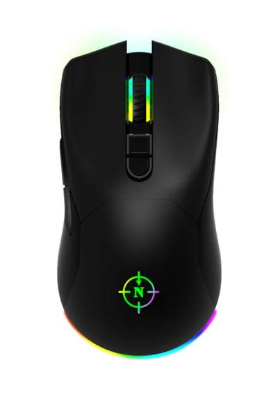 North Game Over Kablosuz Şarjlı RGB Optik Oyuncu Mouse