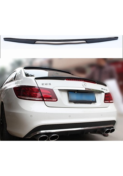 Mercedes E W207 Bagaj Üstü Spoiler Parlak Siyah Spoyler Plastik İthal 2009-2016
