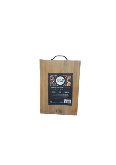 Konak Züccaciye Kesme Tahtası Bambu Siyah Saplı Orta 22x32 1,3cm