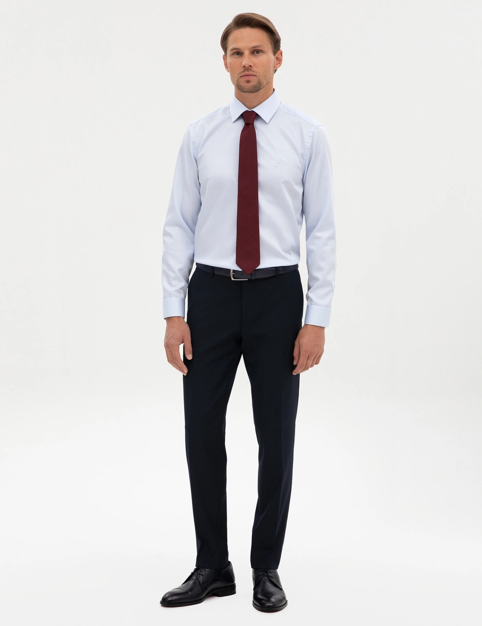 Pierre Cardin Erkek Açık Mavi Gömlek Basic 50315254-vr003 Açik Mavi