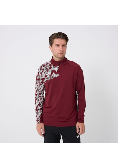 Bordo Joma Erkek Futbol Sweatshirt Premium Training Sweat 9212328 Bordo