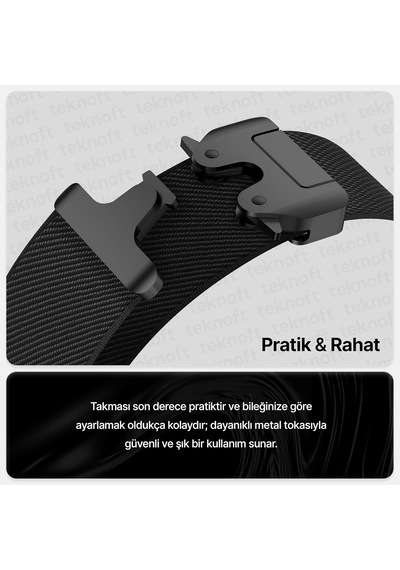 22mm İle Uyumlu Saatler İçin Steel Loop 46mm Yumuşak Kumaş Kordon Huaweı Watch Gt6 Pro/gt6/gt5 Diğer