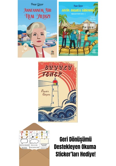 Anneannem Bir Film Yıldızı + Antik Mısır A Gidiyoruz Eğlenceli Tarih Serisi 2 + Büyülü Fener