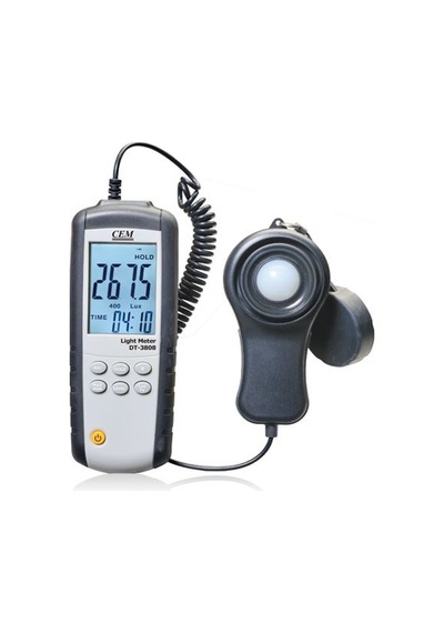Cem Dt-3808 Pc Arayüzlü Işık Ölçer  Lüxmetre