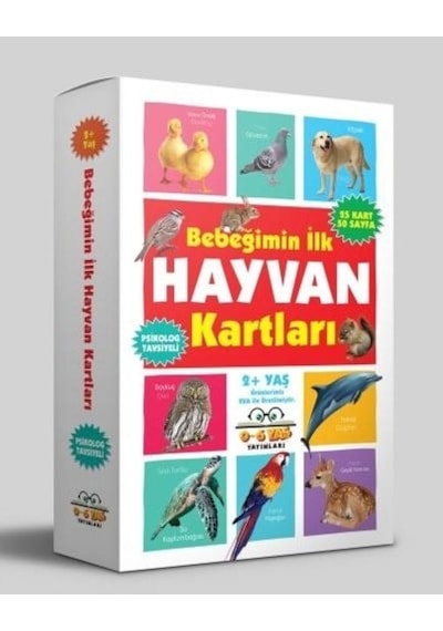 Bebeğimin İlk Hayvan Kartları