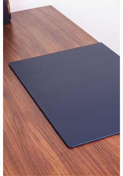 Turgut Office Deri Masa Sümeni Lacivet Kenar Korumalı 60 x 40 CM