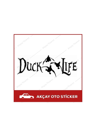 Duck Life Sticker Duck Oto Sticker Ördek Avı Sticker