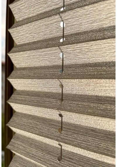 As Perde Keten Plise Perde Cam Balkon Pvc Uyumlu
