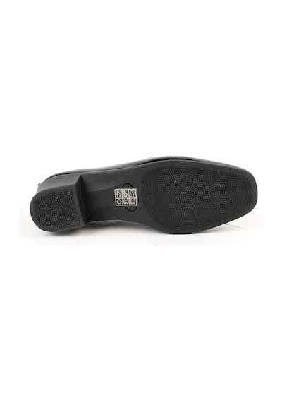 Libero Kadın Topuklu Loafer Siyah Hakiki Rugan Küt Burun Metal Tokalı Kısa Kalın Blok Topuk Kauçuk Taban L031.26143249 Libero Kadın Topuklu Loafer Siyah Hakiki Rugan Küt Burun Metal Tokalı Kısa Kalın Blok Topuk Kauçuk Taban L031.26143249