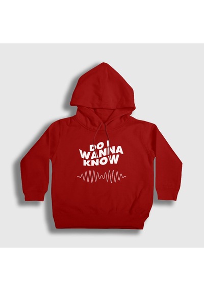 Presmono Unisex Çocuk Know Arctic Monkeys Kapüşonlu Sweatshirt Kırmızı Presmono Unisex Çocuk Know Arctic Monkeys Kapüşonlu Sweatshirt Kırmızı