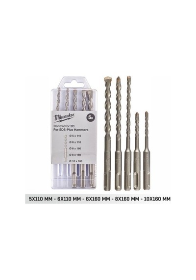 Milwaukee Sds Plus Beton Delme Uç Seti -