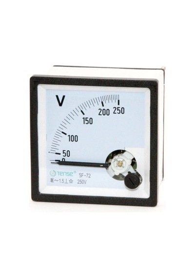 Sf-72 72x72 Analog Voltmetre